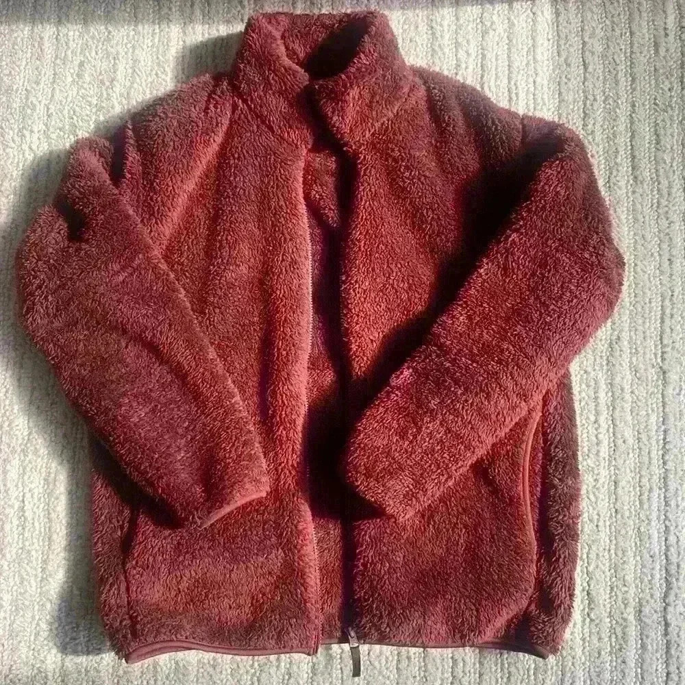 Uniqlo Yarn Fleece Zip Up L